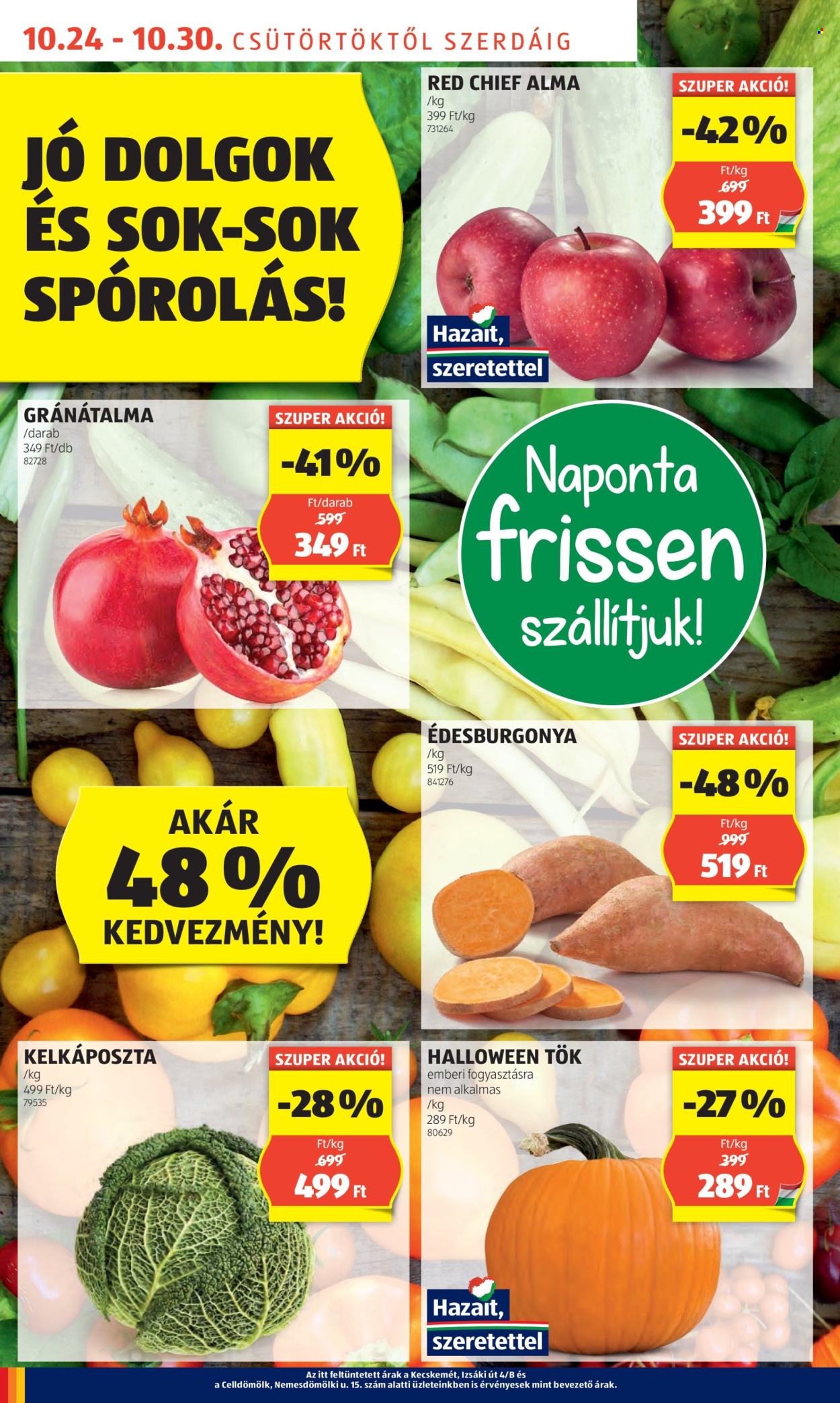 Aldi akciós újságok - 2024.10.24 - 2024.10.30. Oldal 4
