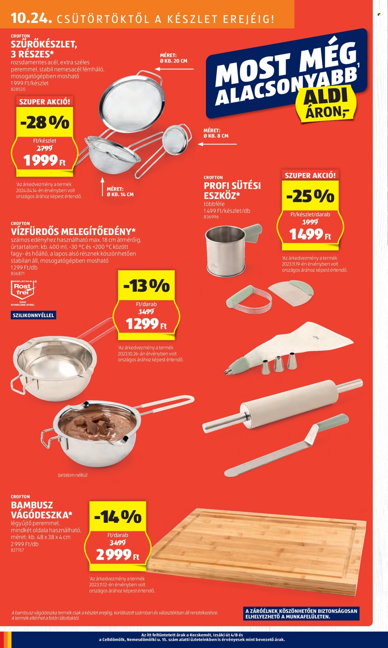 Aldi akciós újságok - 2024.10.24 - 2024.10.30. Oldal 26