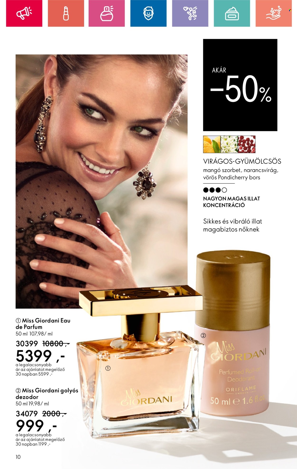 Oriflame akciós újságok - 2024.10.20 - 2024.11.09. Oldal 10
