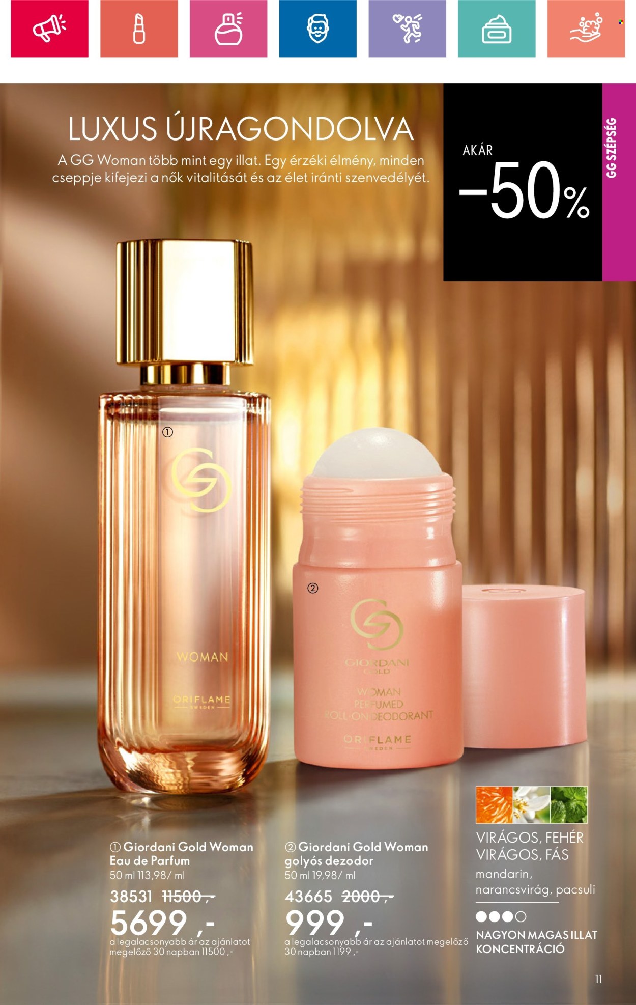 Oriflame akciós újságok - 2024.10.20 - 2024.11.09. Oldal 11