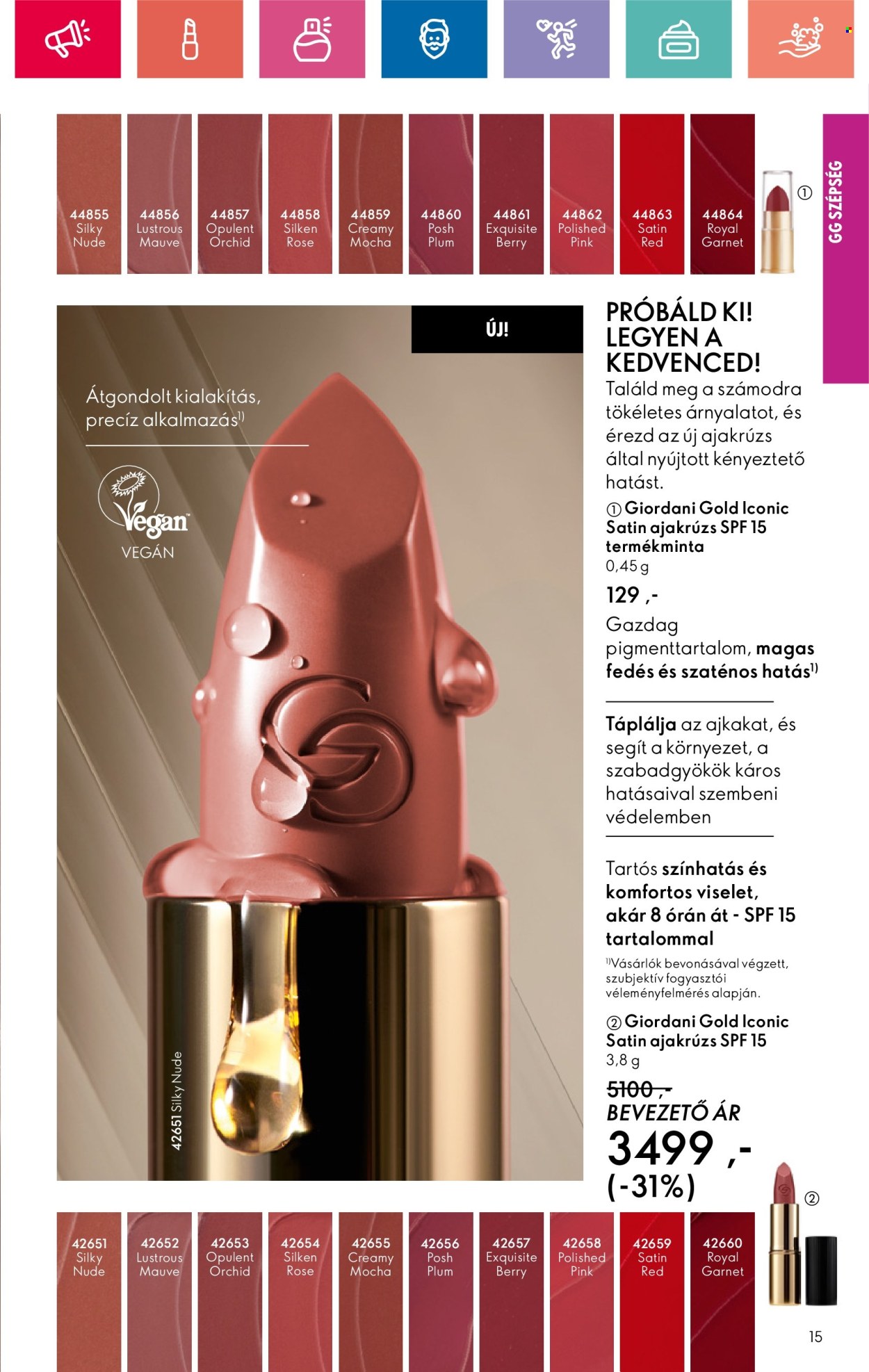 Oriflame akciós újságok - 2024.10.20 - 2024.11.09. Oldal 15