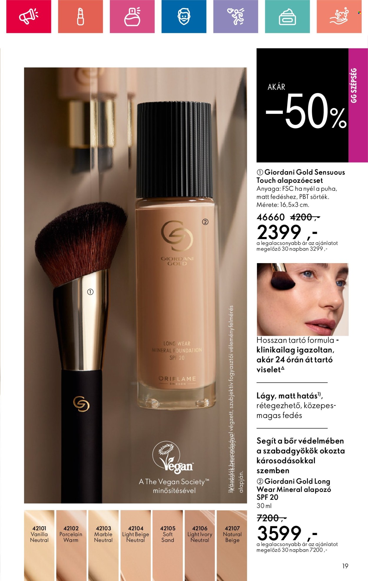 Oriflame akciós újságok - 2024.10.20 - 2024.11.09. Oldal 19