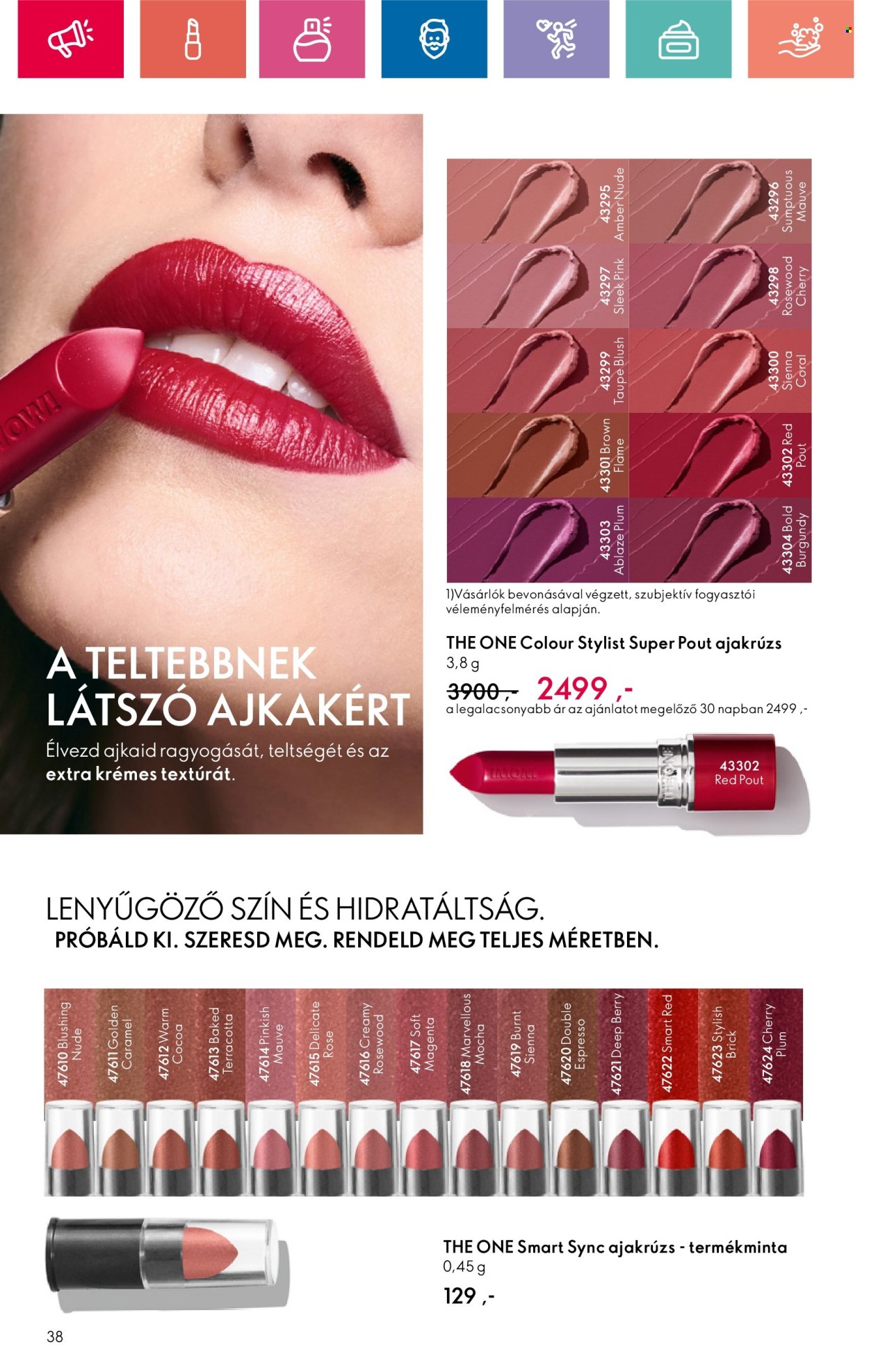 Oriflame akciós újságok - 2024.10.20 - 2024.11.09. Oldal 38
