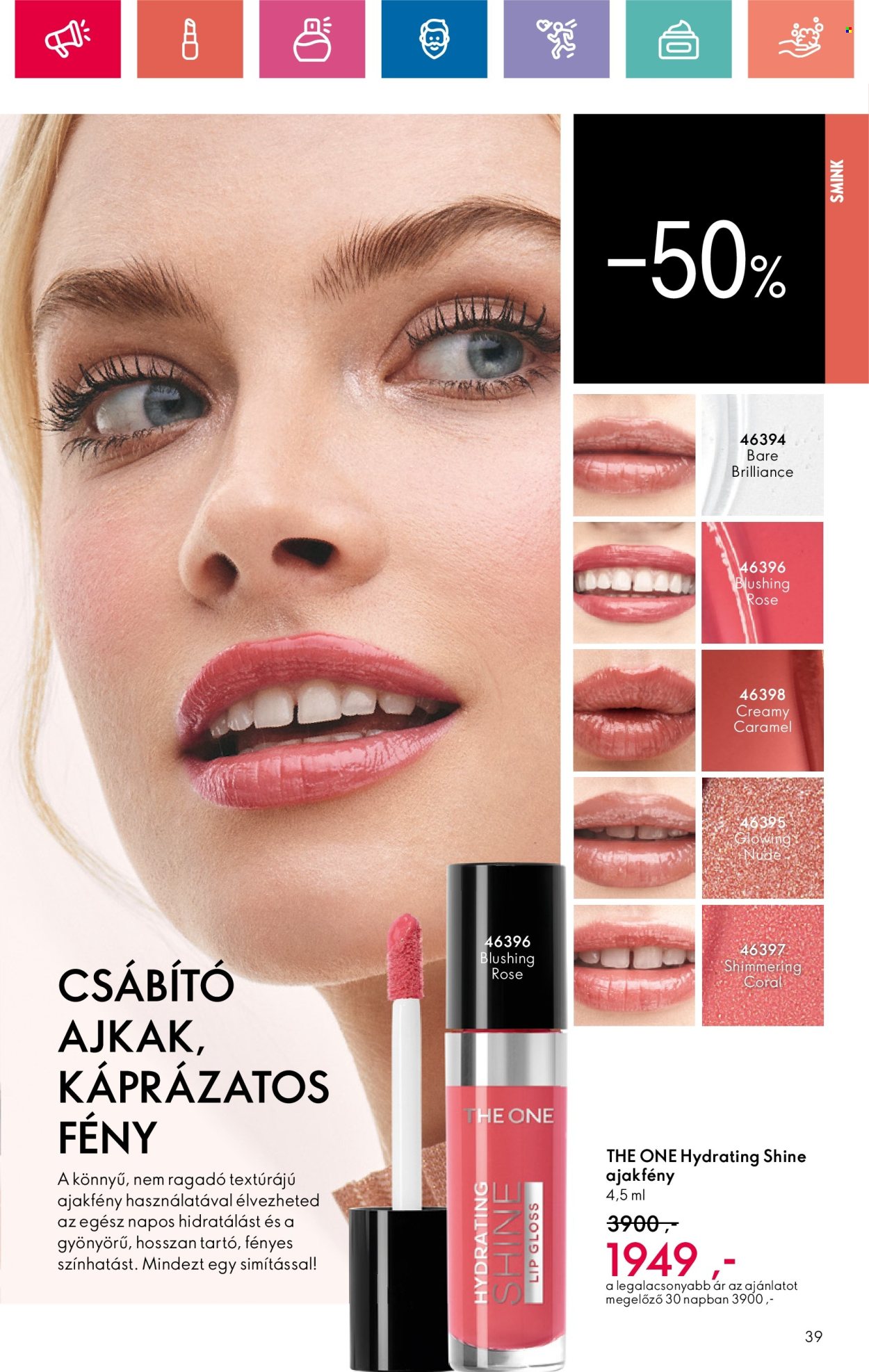 Oriflame akciós újságok - 2024.10.20 - 2024.11.09. Oldal 39