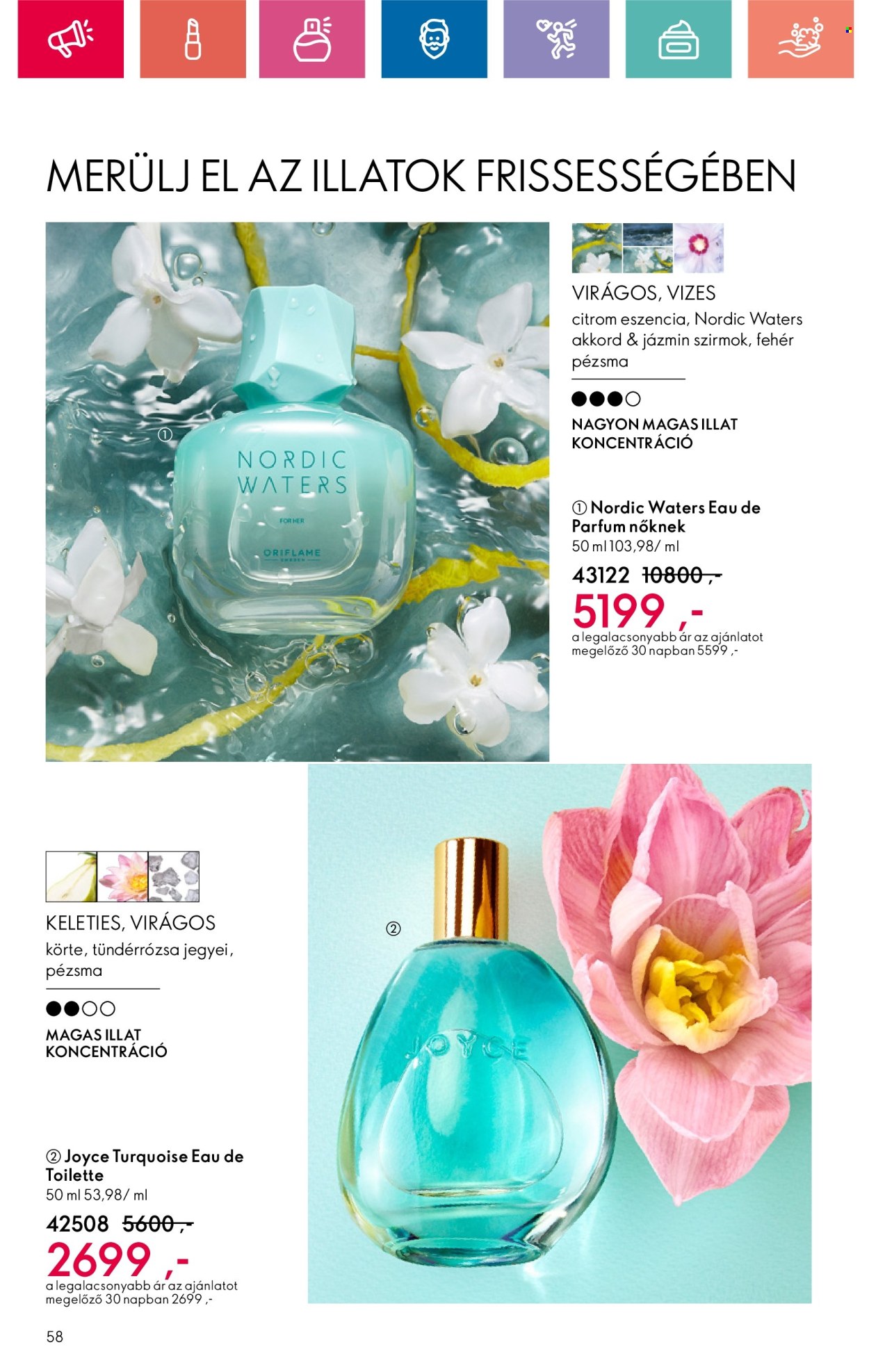 Oriflame akciós újságok - 2024.10.20 - 2024.11.09. Oldal 58