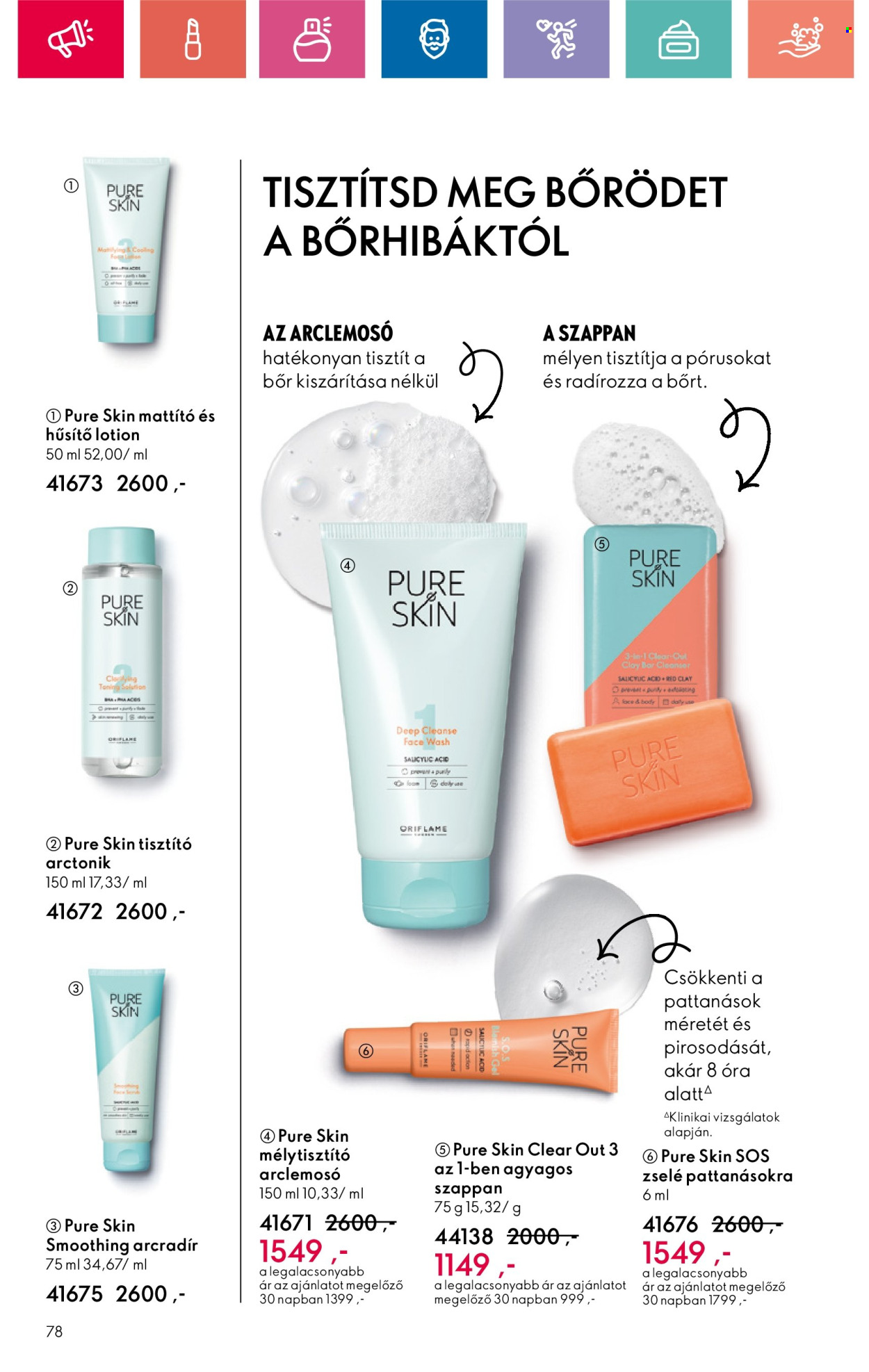 Oriflame akciós újságok - 2024.10.20 - 2024.11.09. Oldal 78