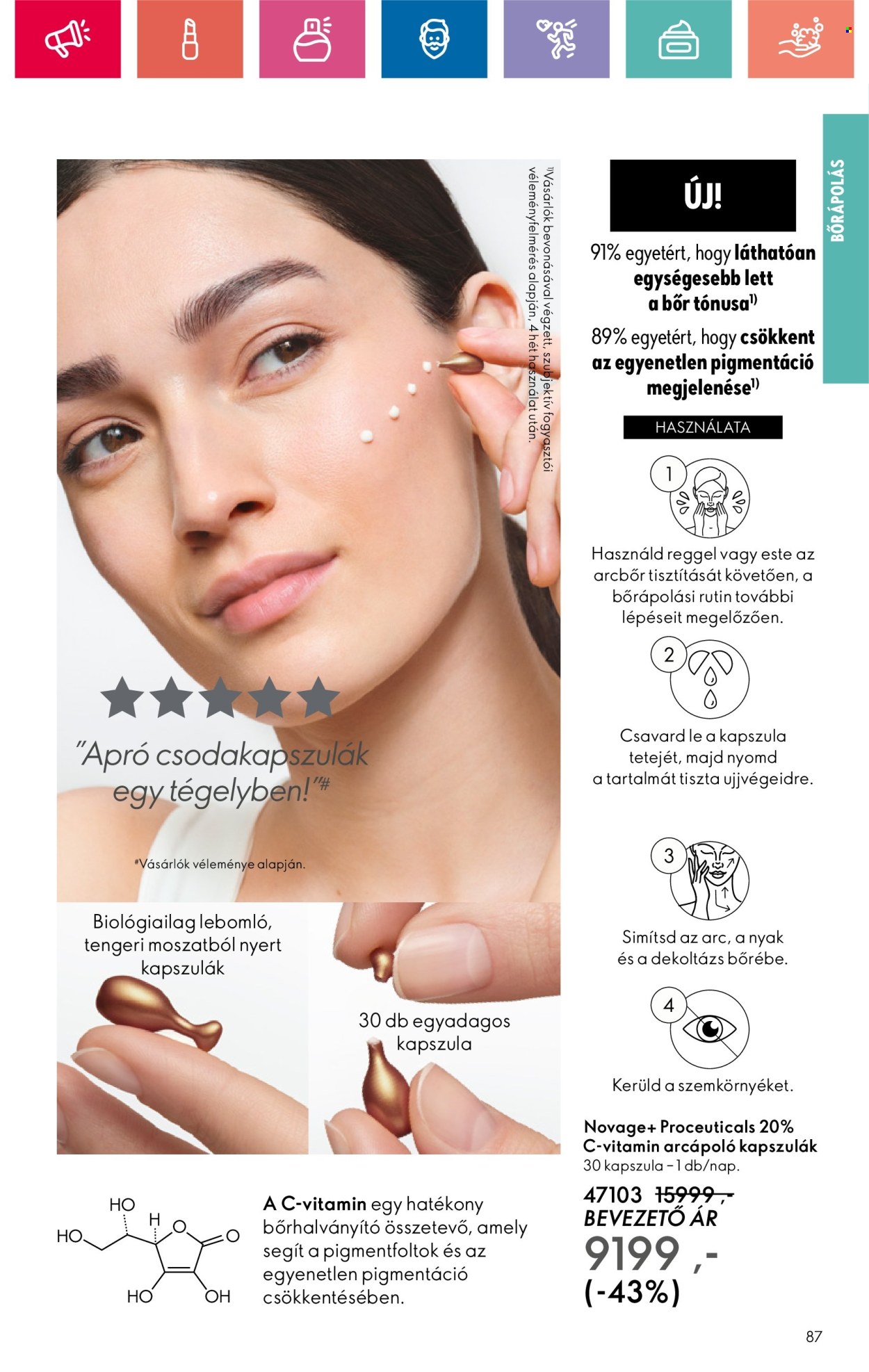 Oriflame akciós újságok - 2024.10.20 - 2024.11.09. Oldal 87