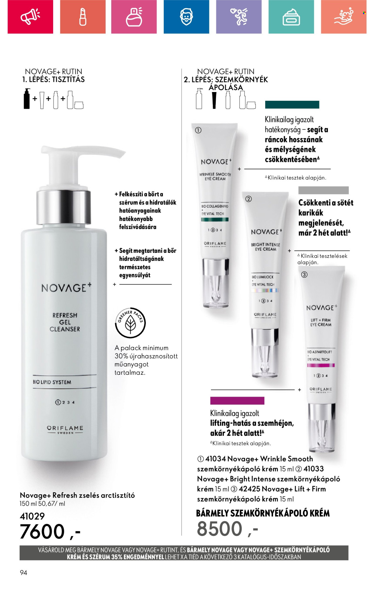 Oriflame akciós újságok - 2024.10.20 - 2024.11.09. Oldal 94