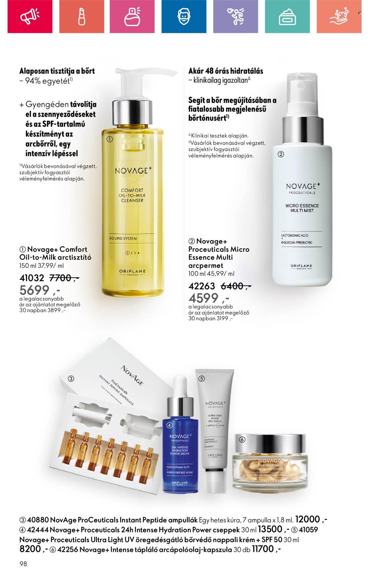 Oriflame akciós újságok - 2024.10.20 - 2024.11.09. Oldal 98