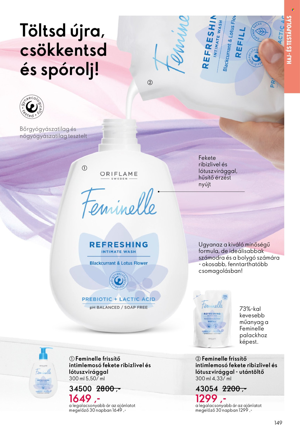 Oriflame akciós újságok - 2024.10.20 - 2024.11.09. Oldal 149