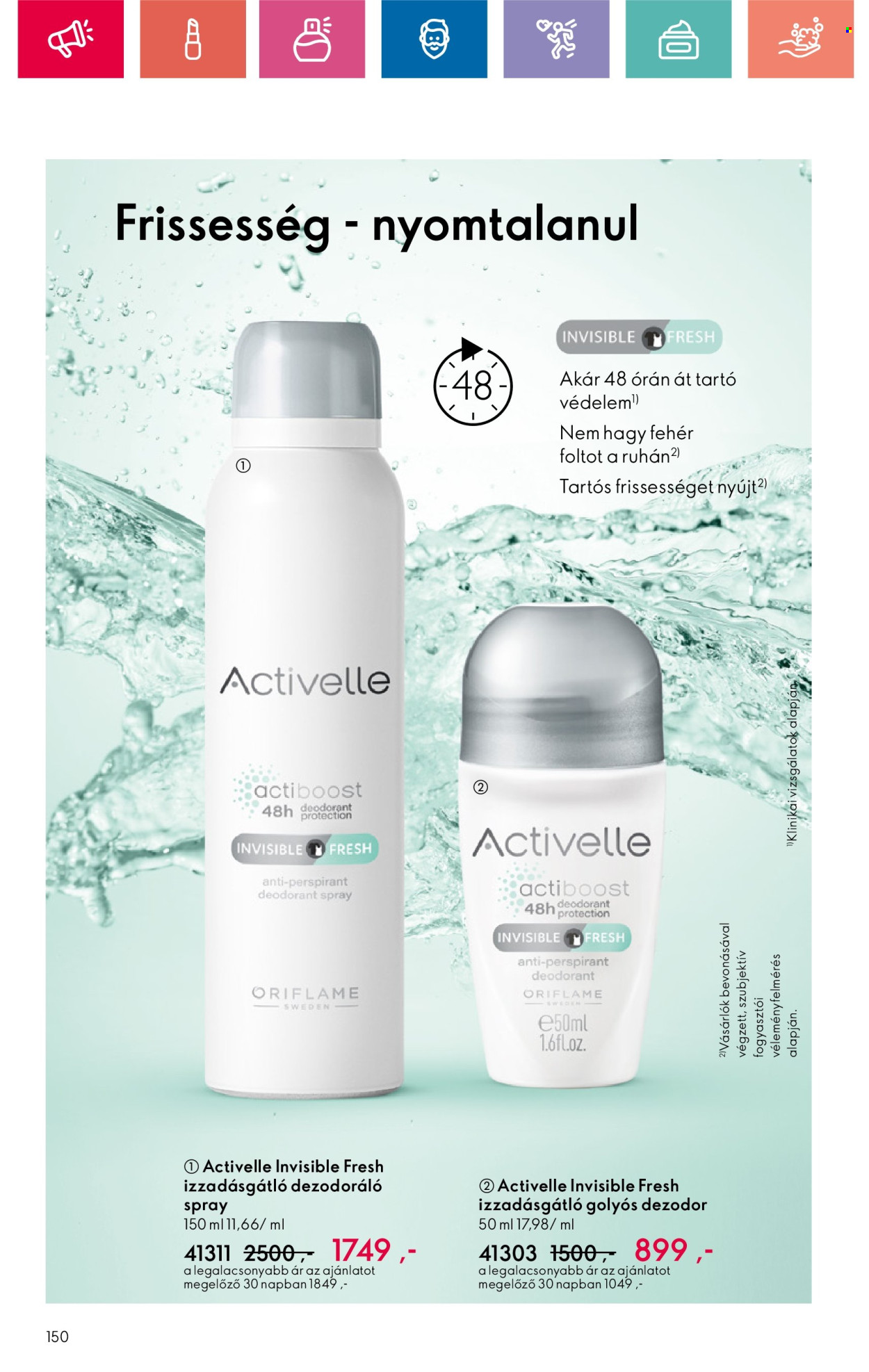 Oriflame akciós újságok - 2024.10.20 - 2024.11.09. Oldal 150