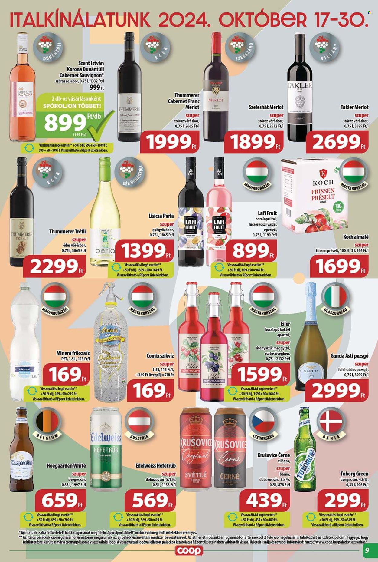 Coop akciós újságok - 2024.10.24 - 2024.10.30. Oldal 9