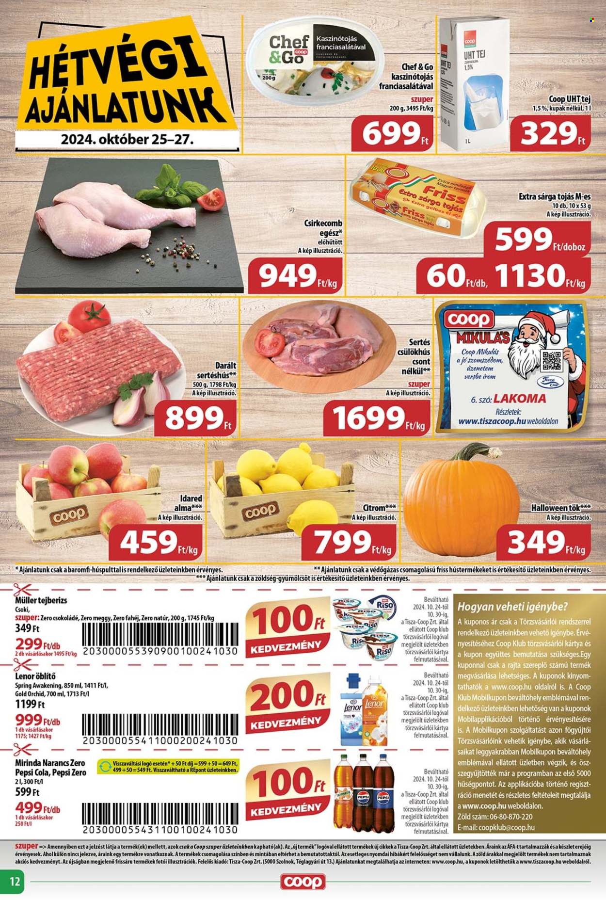Coop akciós újságok - 2024.10.24 - 2024.10.30. Oldal 12