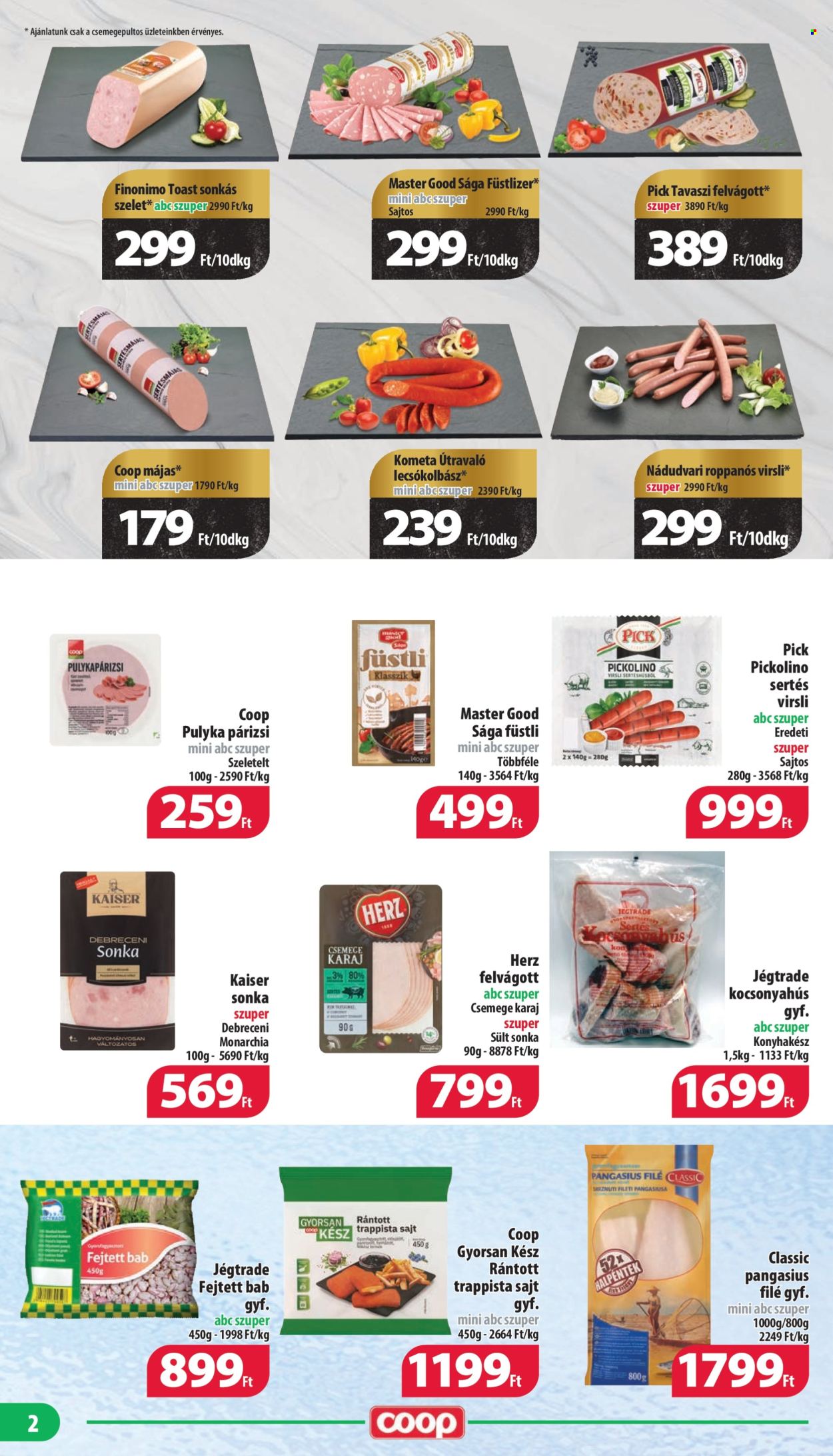 Coop akciós újságok - 2024.10.24 - 2024.10.30. Oldal 2
