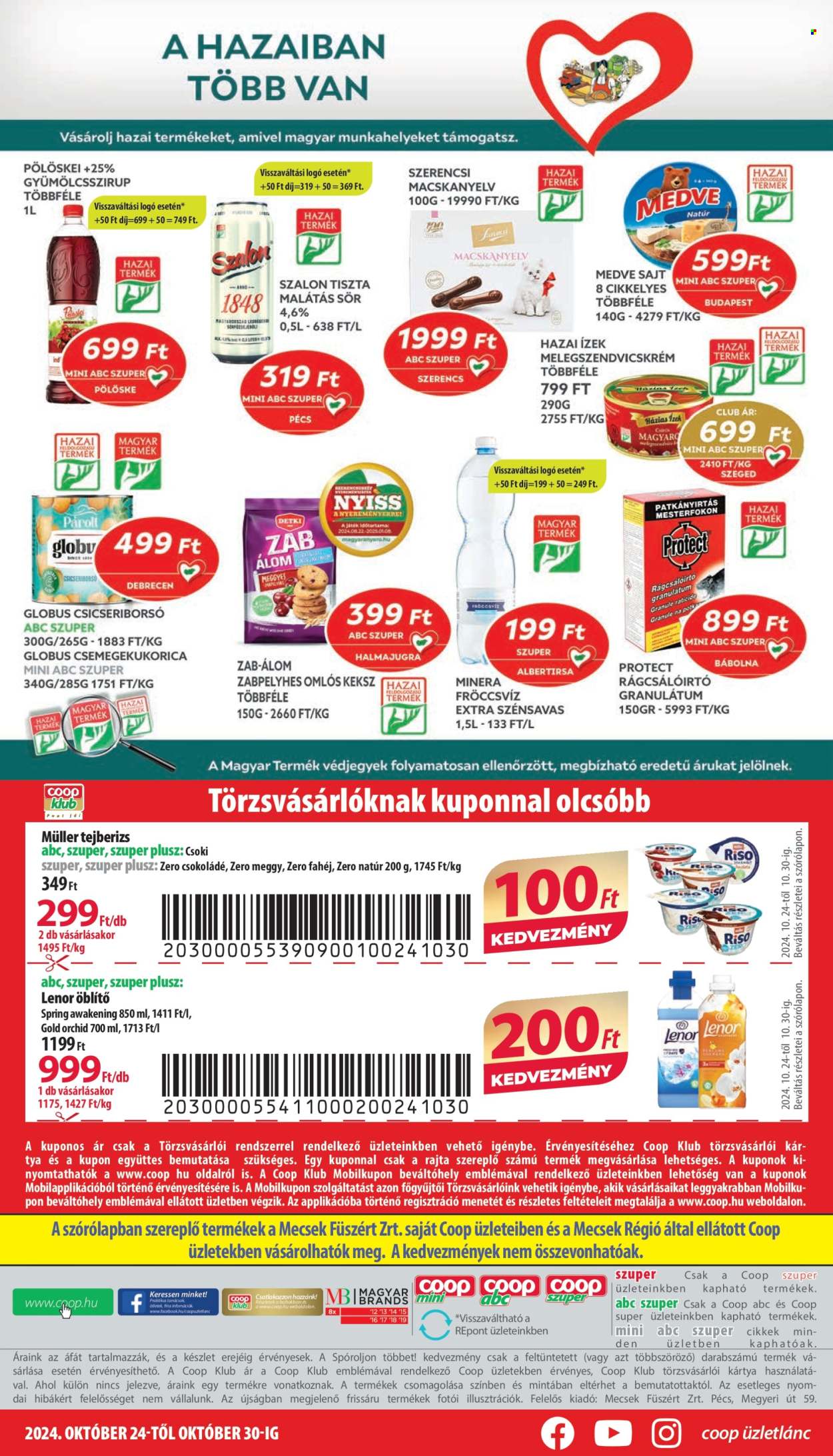 Coop akciós újságok - 2024.10.24 - 2024.10.30. Oldal 8