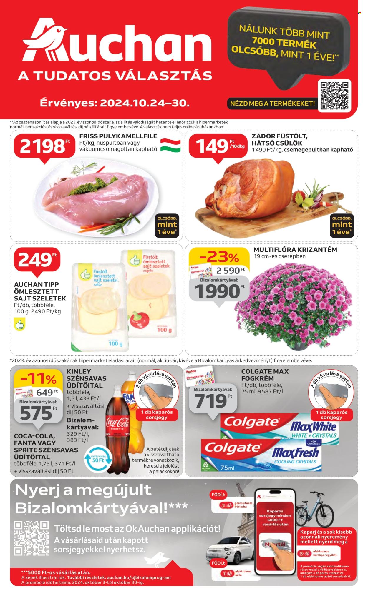 Auchan akciós újságok - 2024.10.24 - 2024.10.30. Oldal 1