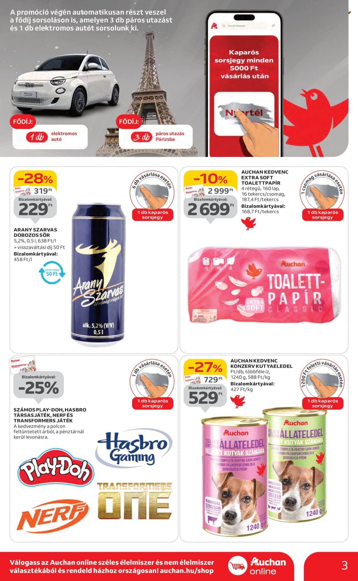 Auchan akciós újságok - 2024.10.24 - 2024.10.30. Oldal 3