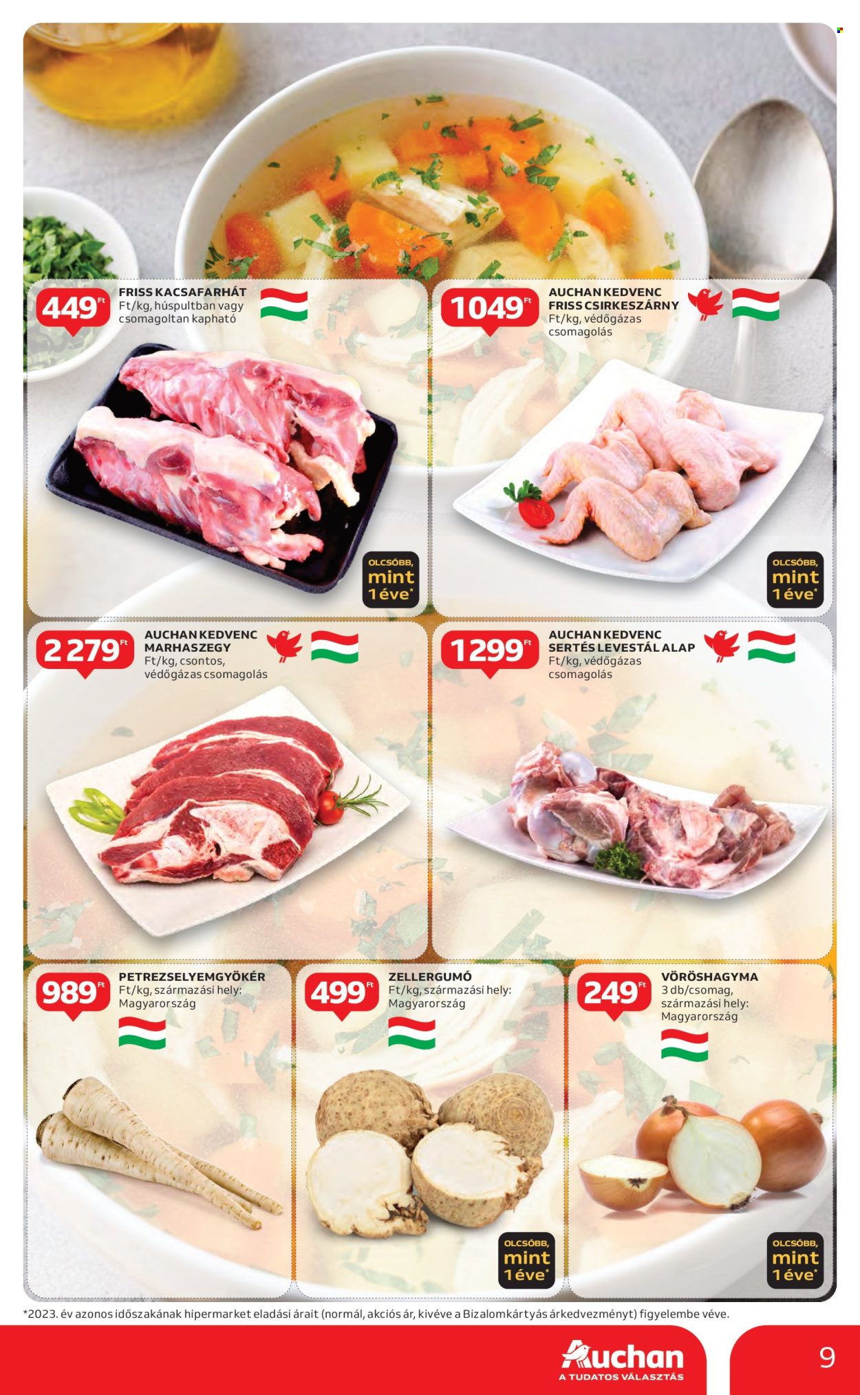 Auchan akciós újságok - 2024.10.24 - 2024.10.30. Oldal 9
