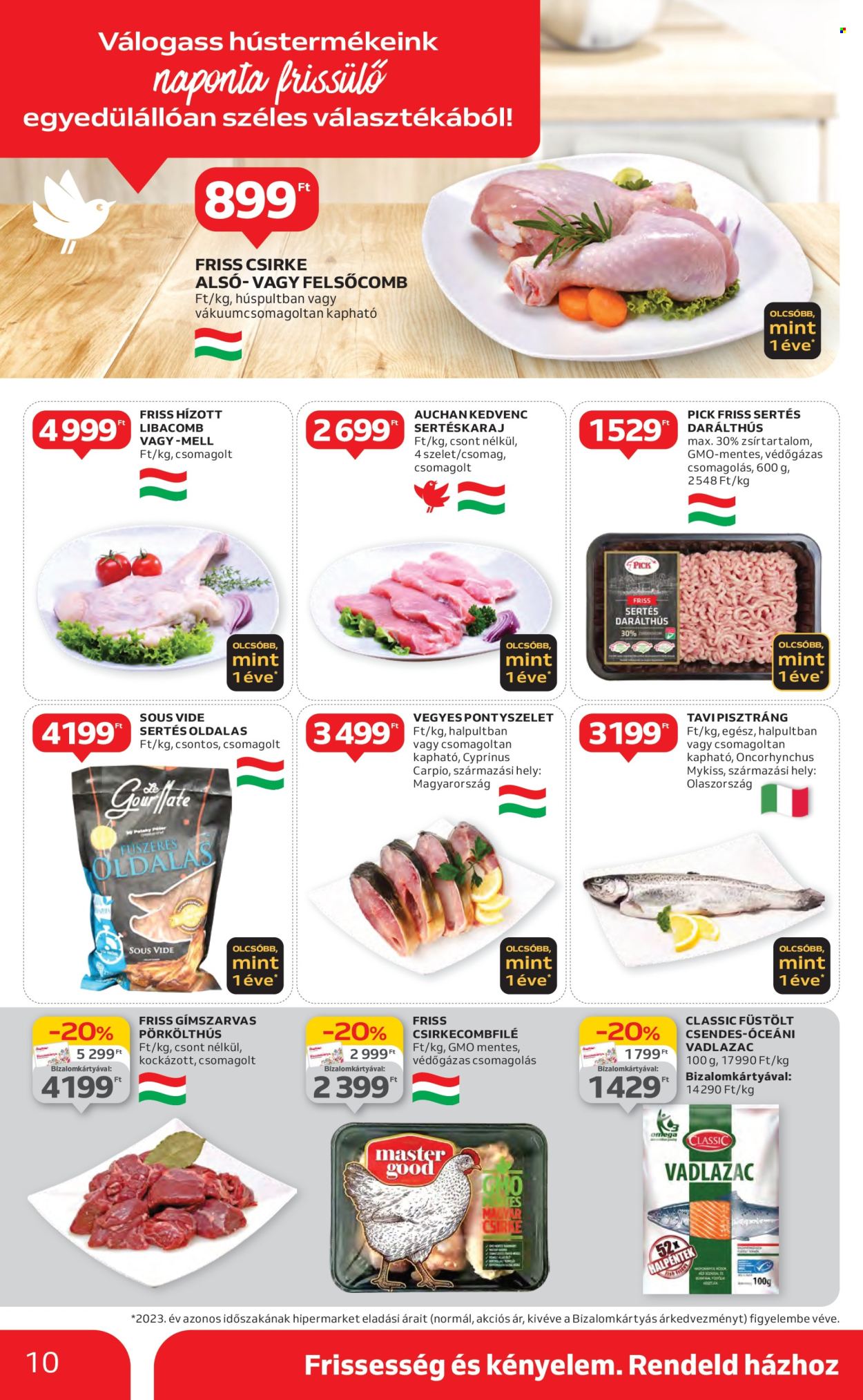 Auchan akciós újságok - 2024.10.24 - 2024.10.30. Oldal 10