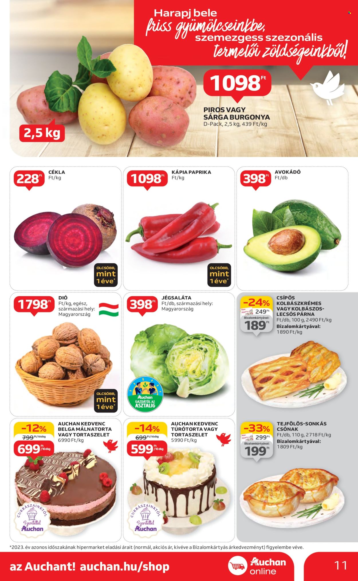 Auchan akciós újságok - 2024.10.24 - 2024.10.30. Oldal 11
