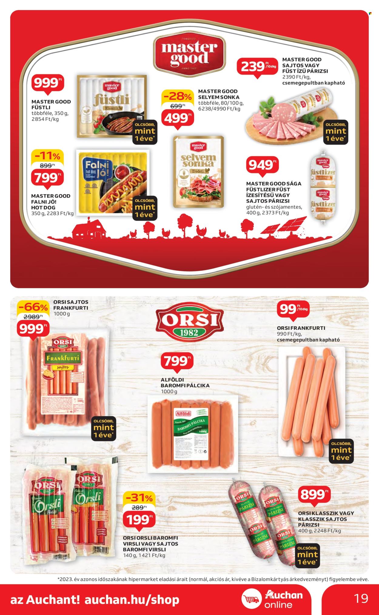 Auchan akciós újságok - 2024.10.24 - 2024.10.30. Oldal 19