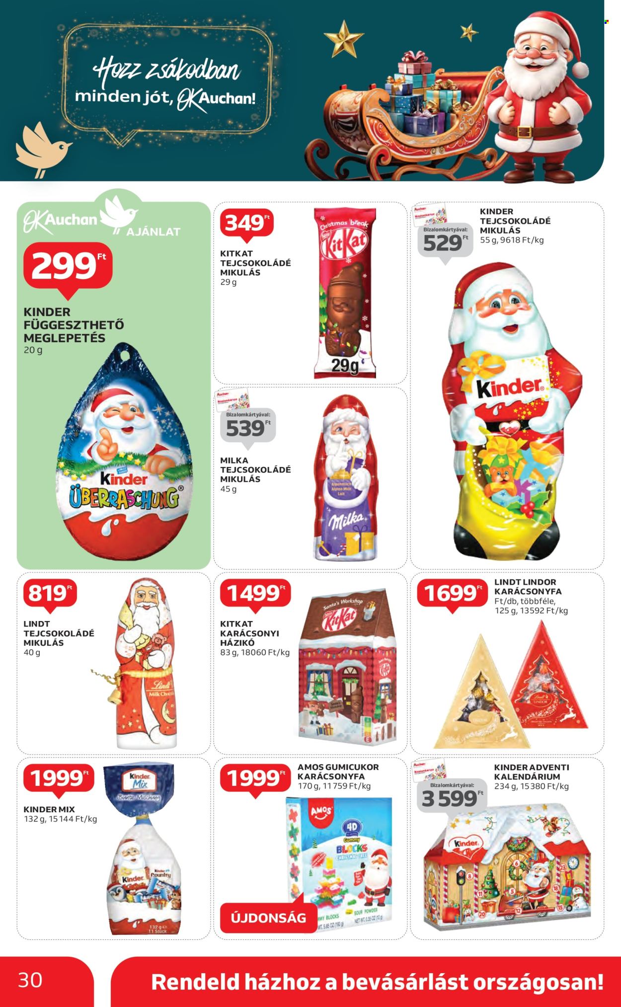 Auchan akciós újságok - 2024.10.24 - 2024.10.30. Oldal 30