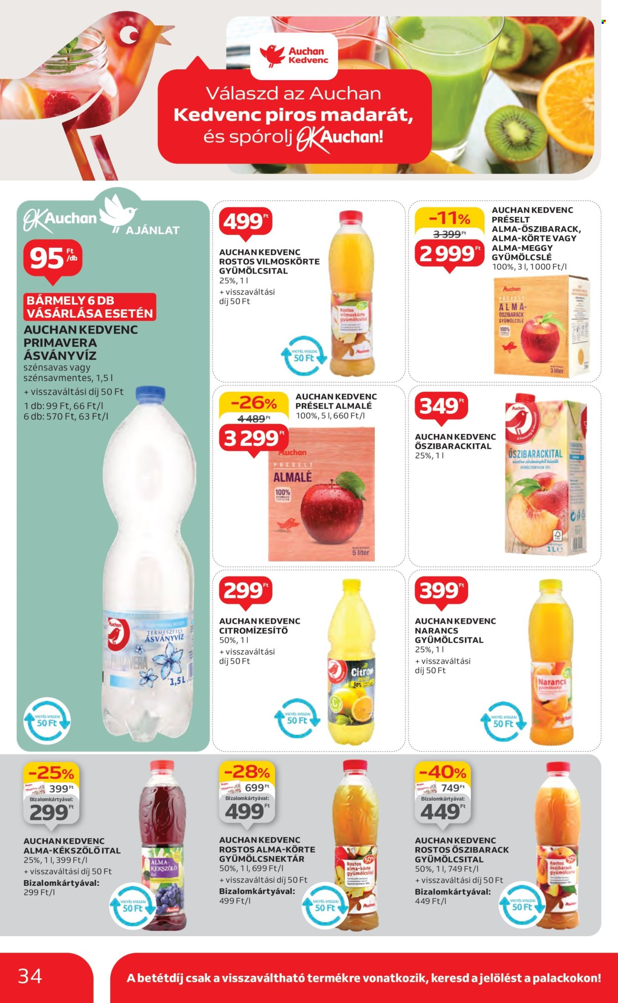 Auchan akciós újságok - 2024.10.24 - 2024.10.30. Oldal 34