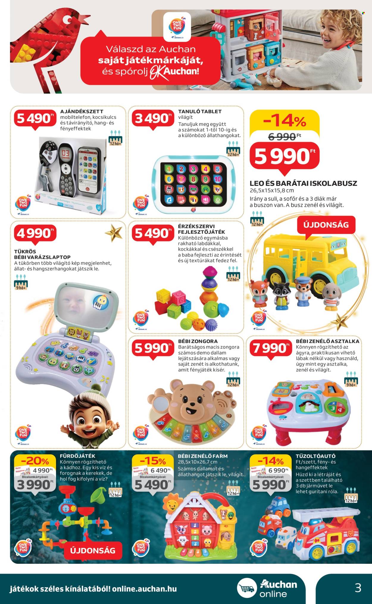 Auchan akciós újságok - 2024.10.24 - 2024.11.27. Oldal 3