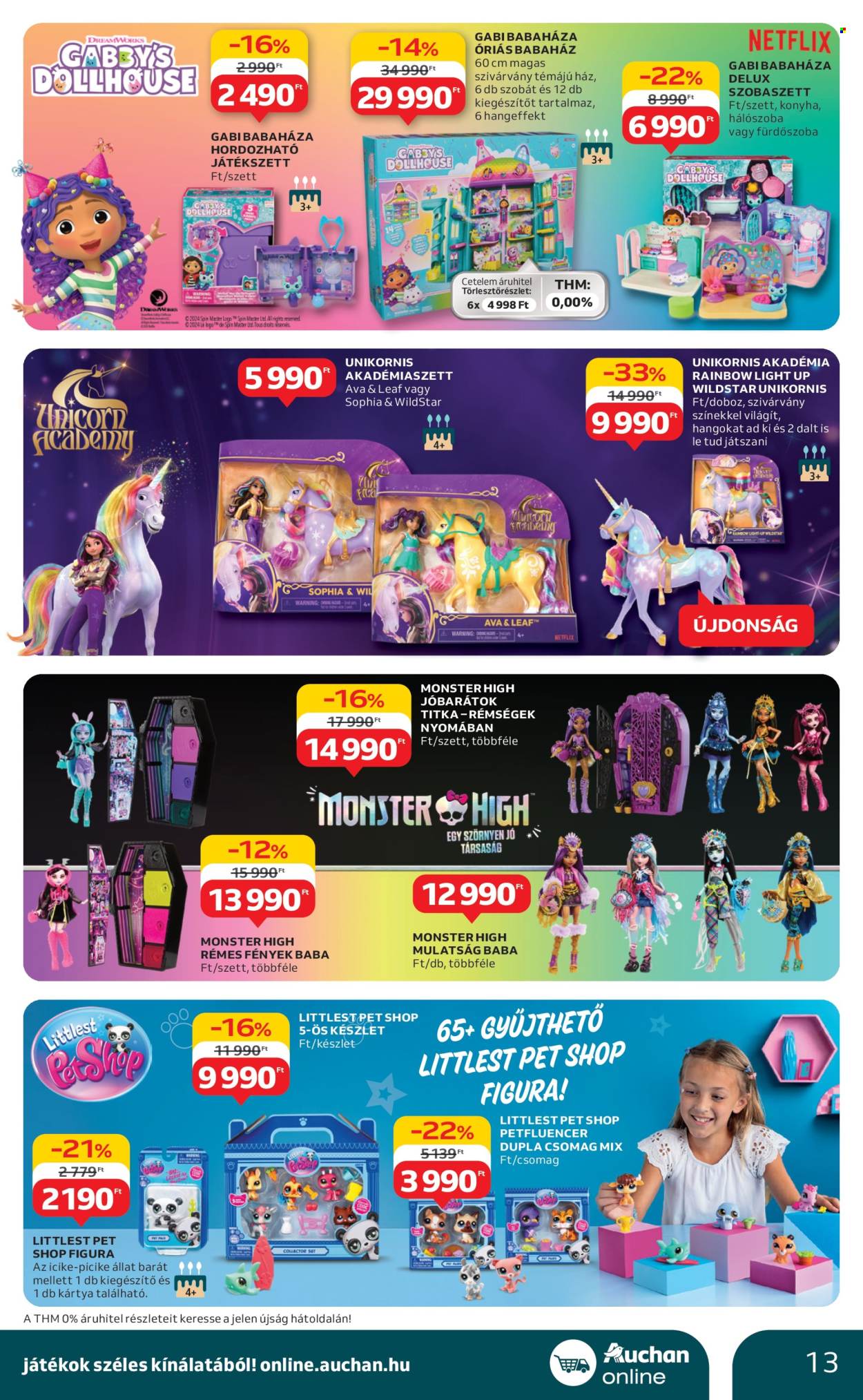 Auchan akciós újságok - 2024.10.24 - 2024.11.27. Oldal 13