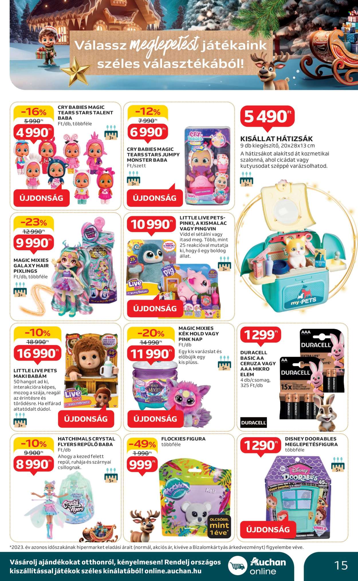 Auchan akciós újságok - 2024.10.24 - 2024.11.27. Oldal 15