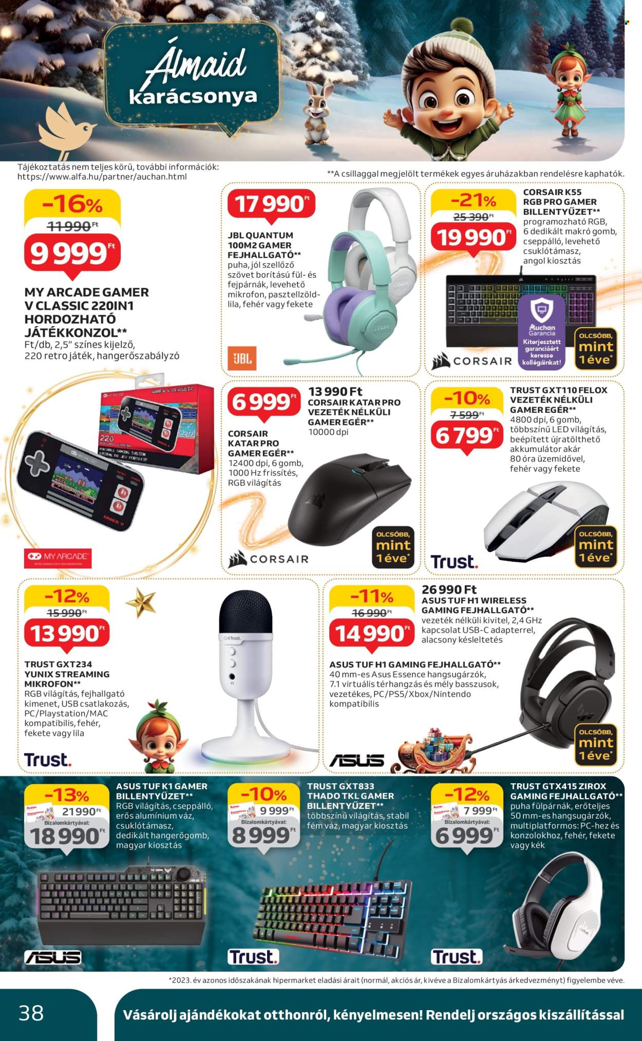Auchan akciós újságok - 2024.10.24 - 2024.11.27. Oldal 38