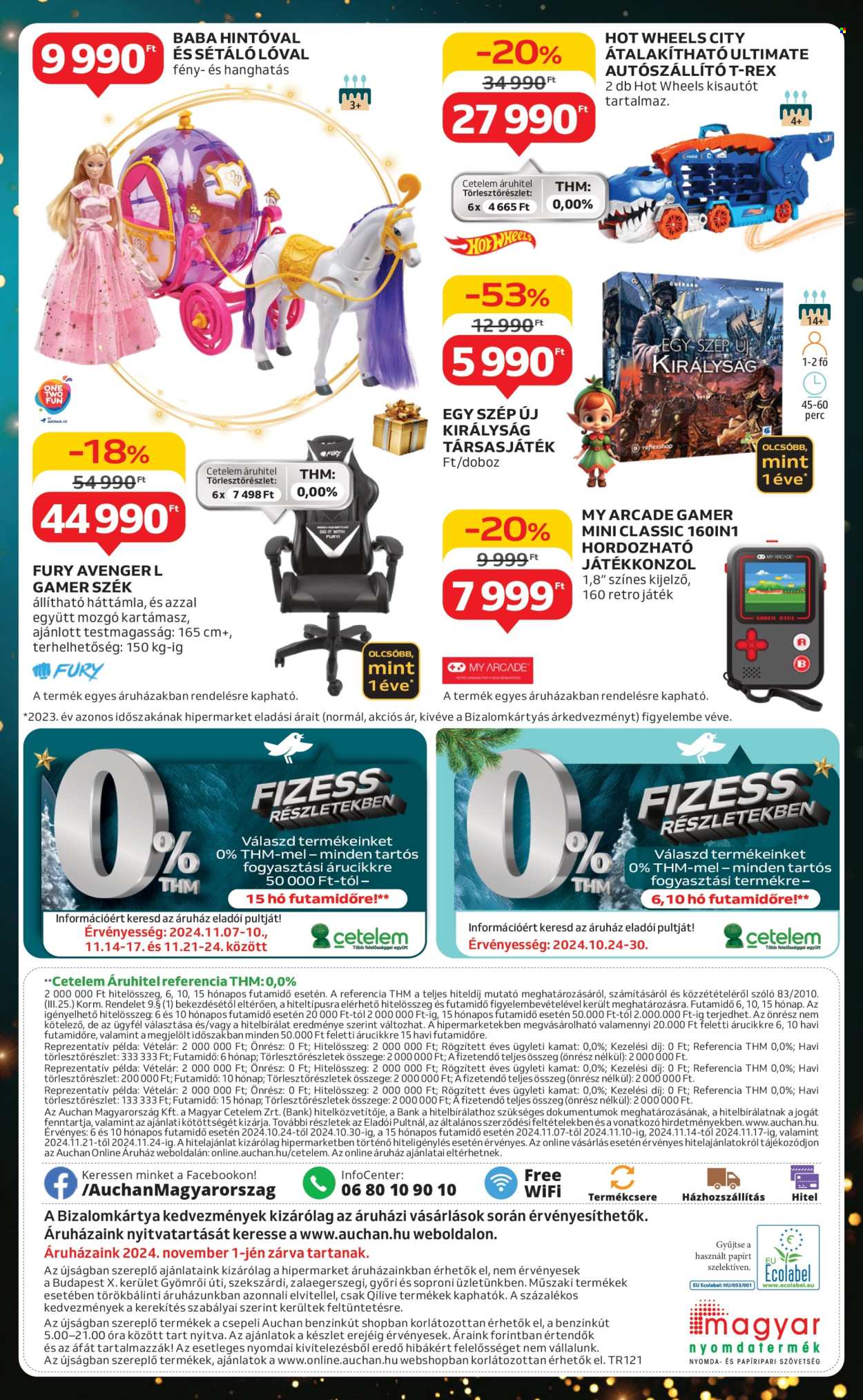 Auchan akciós újságok - 2024.10.24 - 2024.11.27. Oldal 40