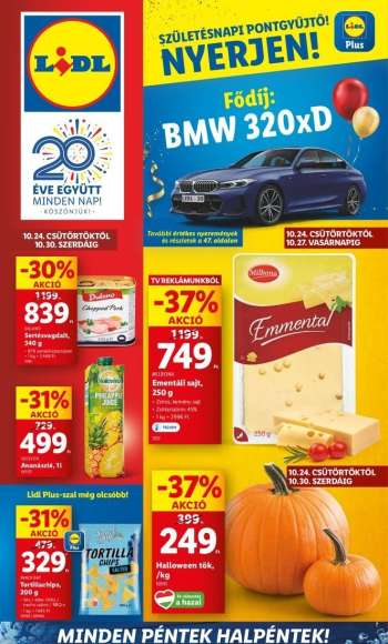 Újság Lidl - 2024.10.24 - 2024.10.30.