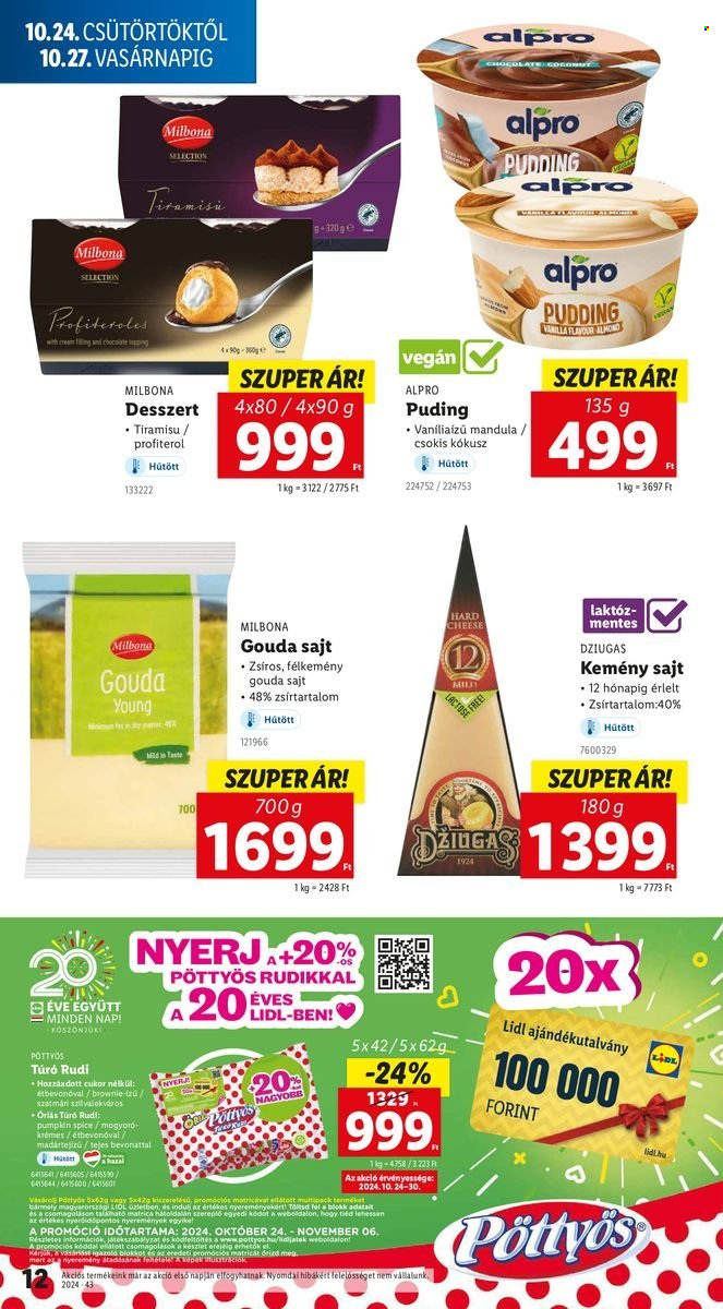 Lidl akciós újságok - 2024.10.24 - 2024.10.30. Oldal 12