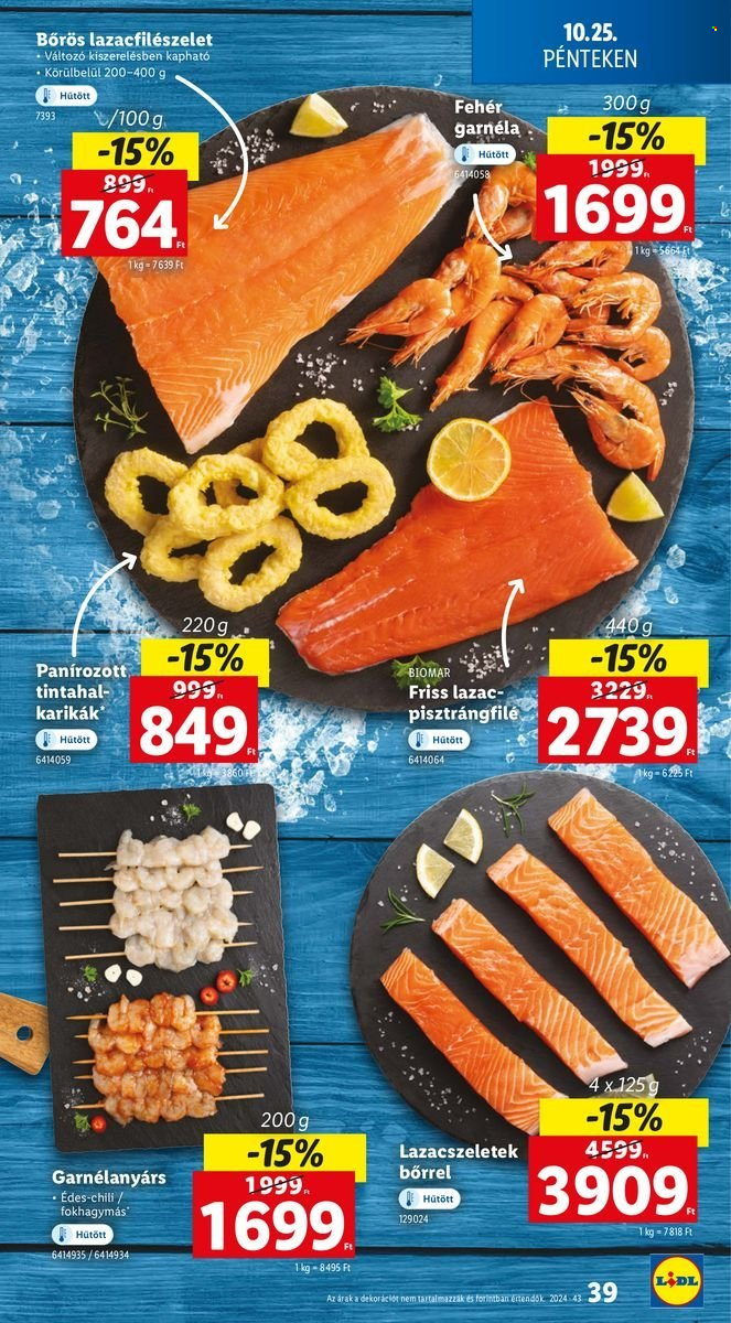 Lidl akciós újságok - 2024.10.24 - 2024.10.30. Oldal 39