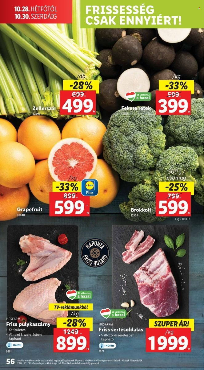 Lidl akciós újságok - 2024.10.24 - 2024.10.30. Oldal 56