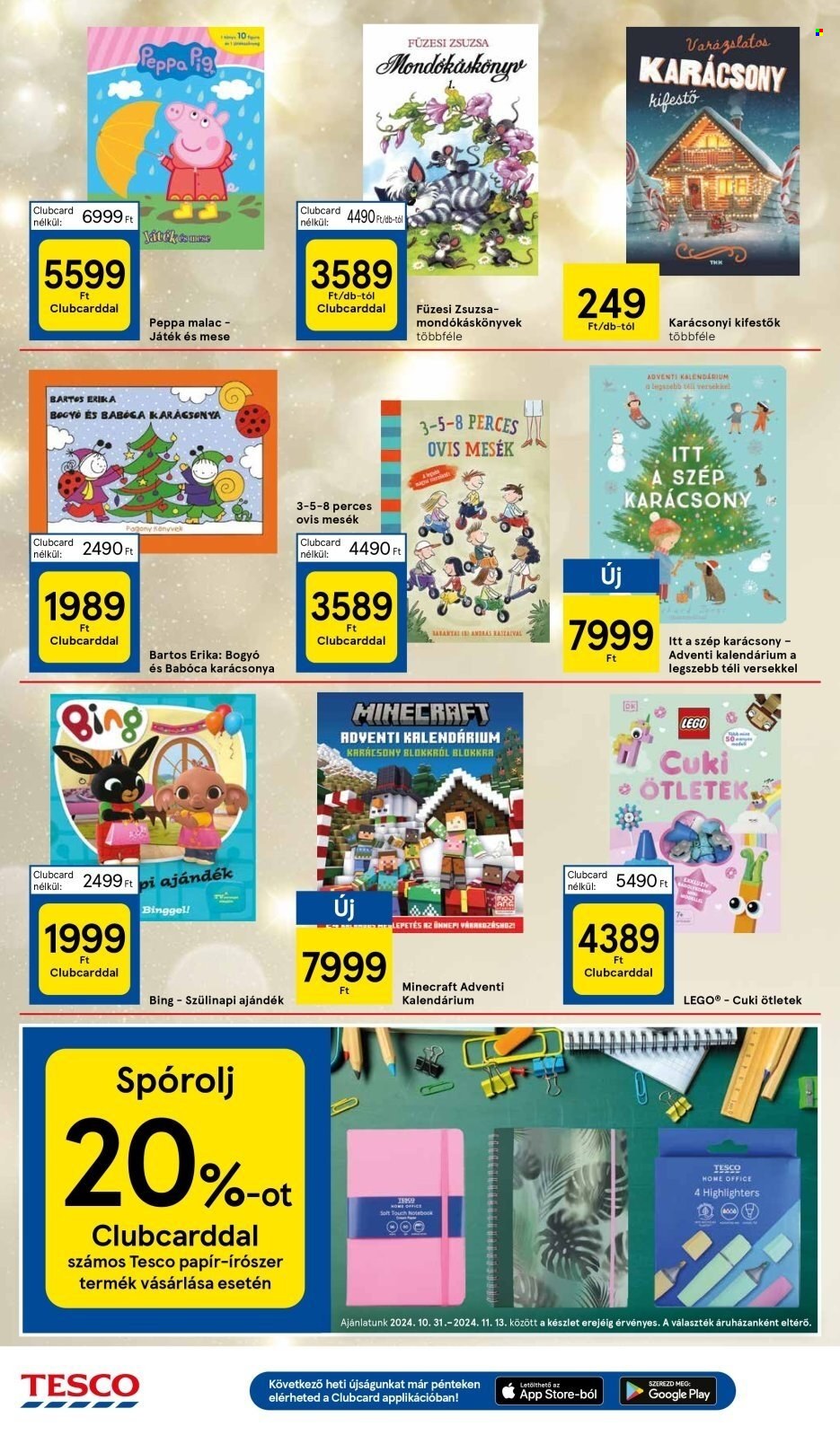TESCO akciós újságok - 2024.10.31 - 2024.11.06. Oldal 30