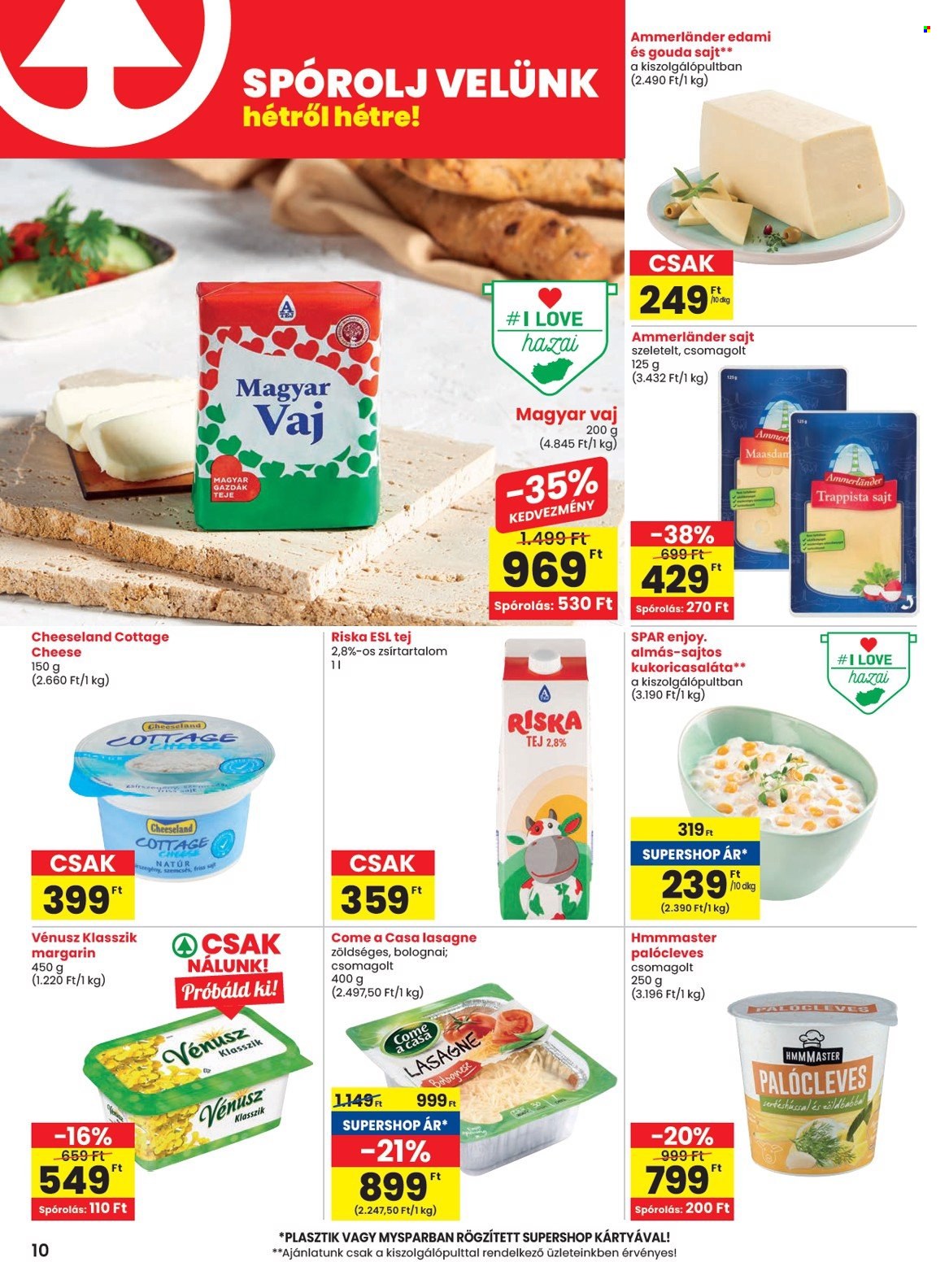 SPAR akciós újságok - 2024.10.31 - 2024.11.06. Oldal 10