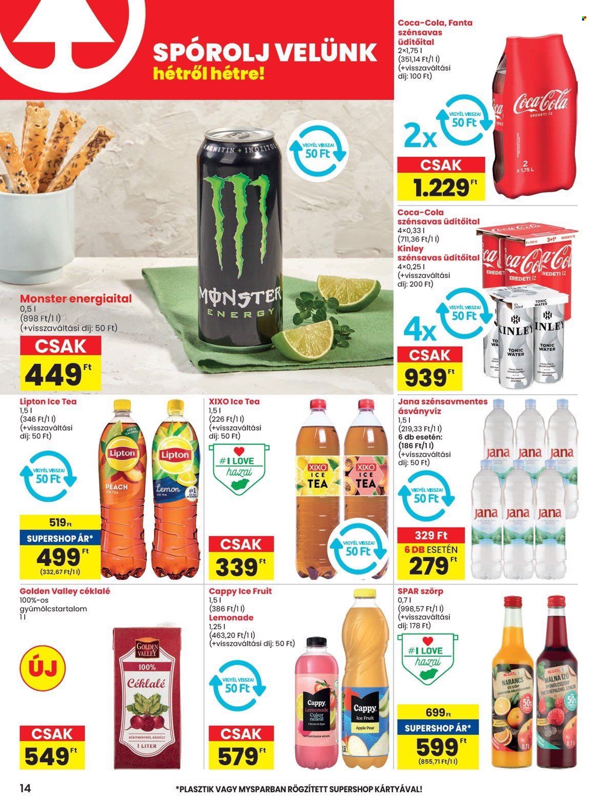 SPAR akciós újságok - 2024.10.31 - 2024.11.06. Oldal 14