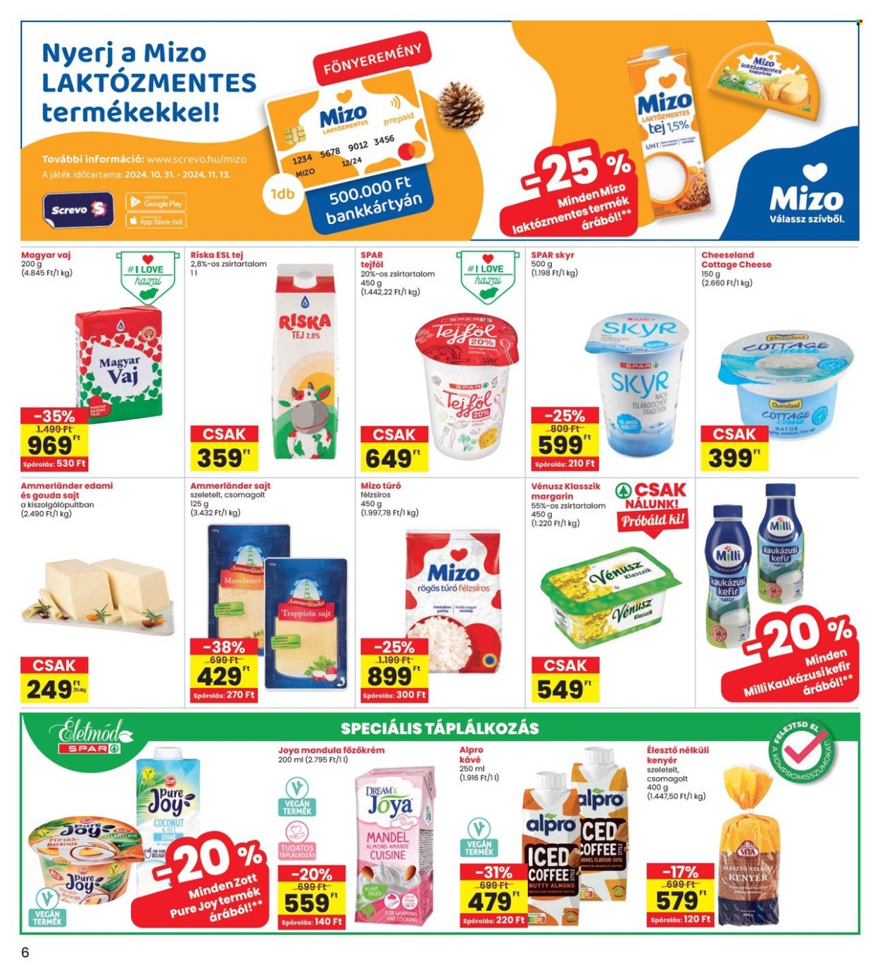 INTERSPAR akciós újságok - 2024.10.31 - 2024.11.06. Oldal 6