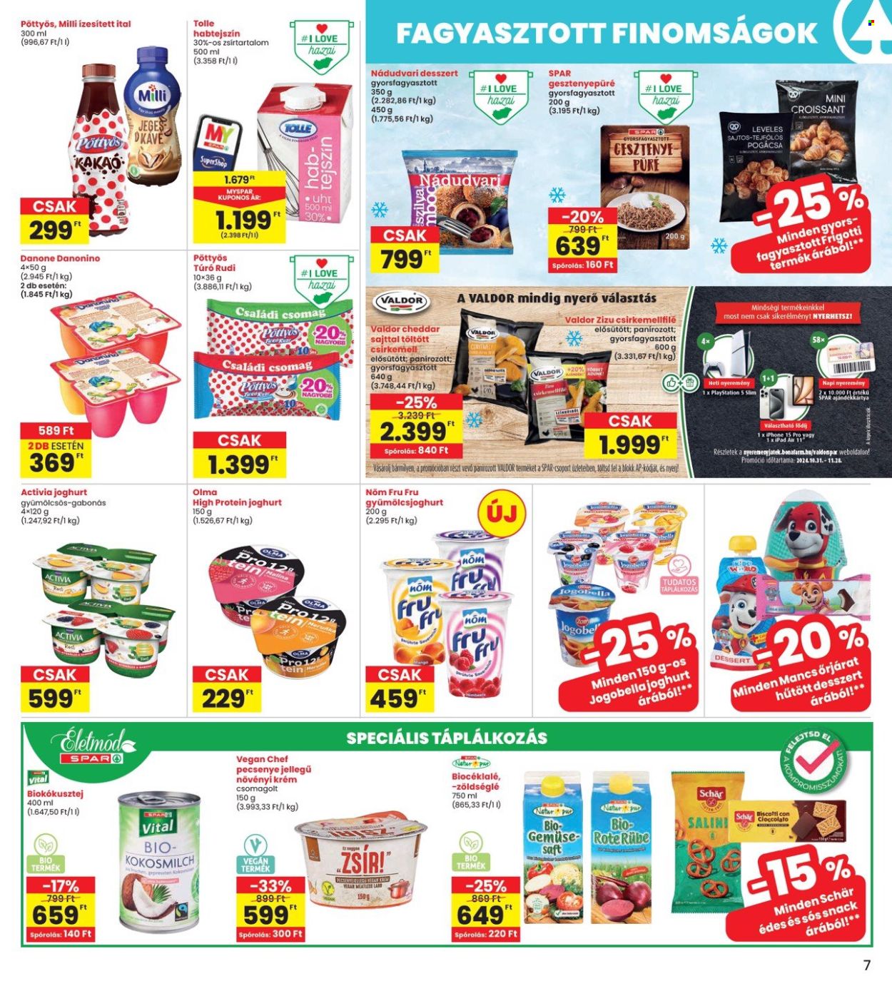INTERSPAR akciós újságok - 2024.10.31 - 2024.11.06. Oldal 7