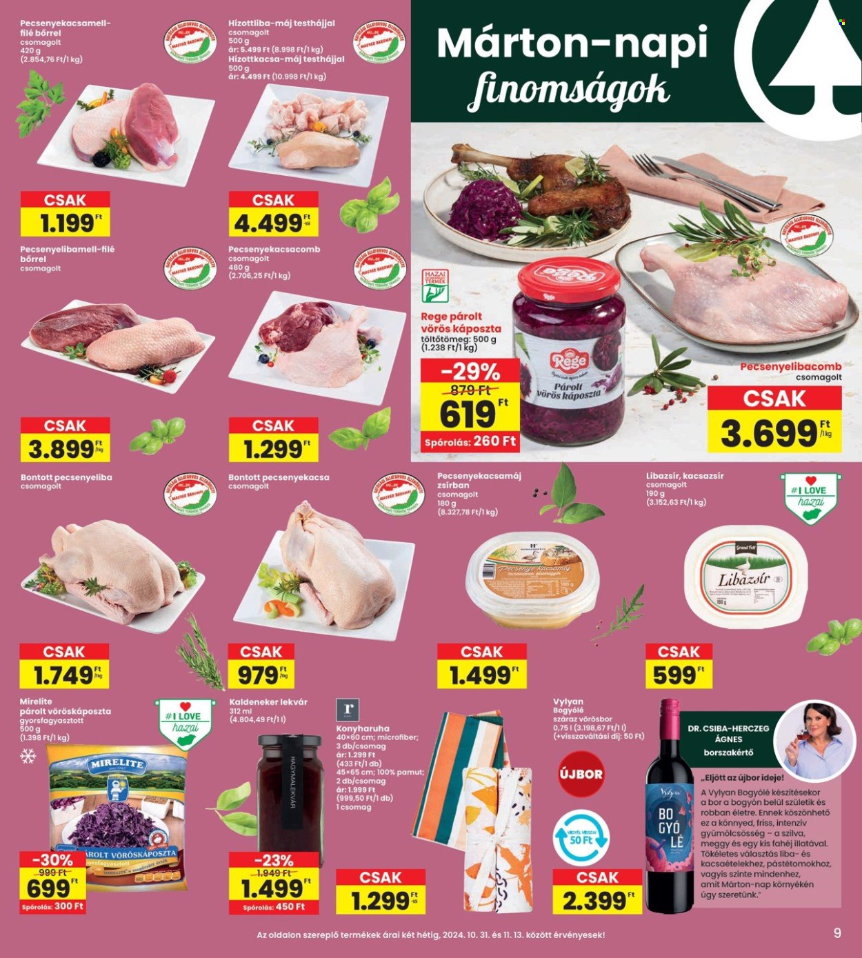 INTERSPAR akciós újságok - 2024.10.31 - 2024.11.06. Oldal 9