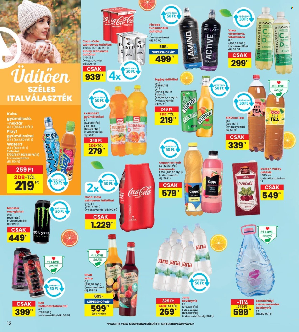 INTERSPAR akciós újságok - 2024.10.31 - 2024.11.06. Oldal 12
