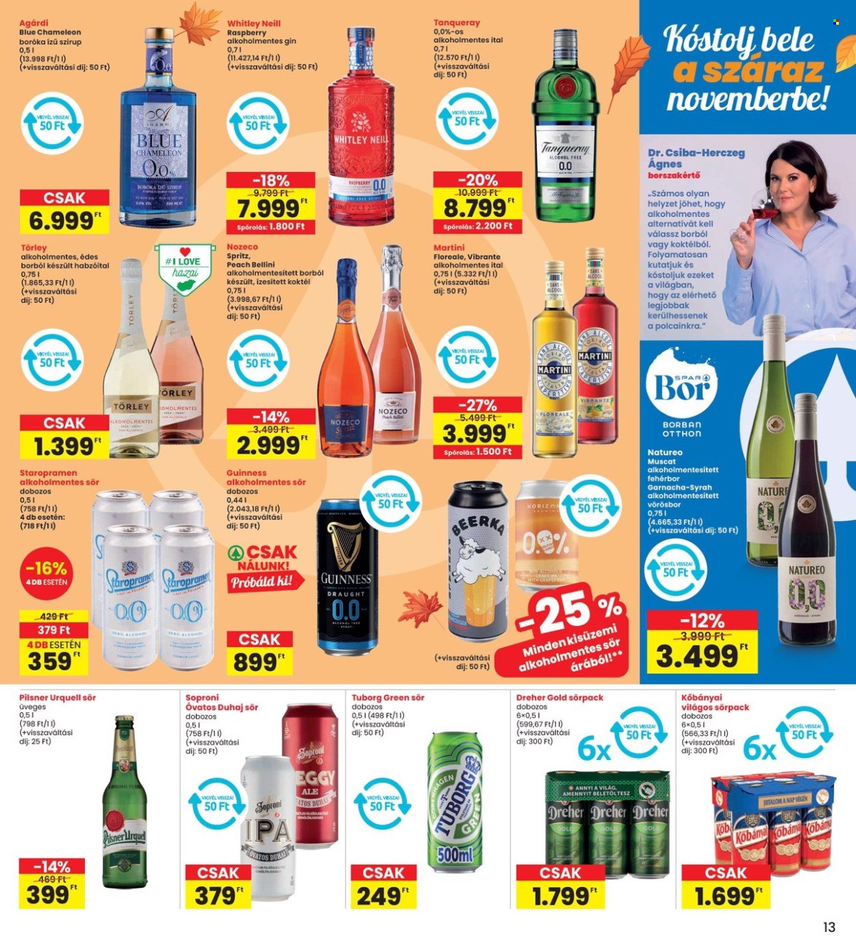 INTERSPAR akciós újságok - 2024.10.31 - 2024.11.06. Oldal 13