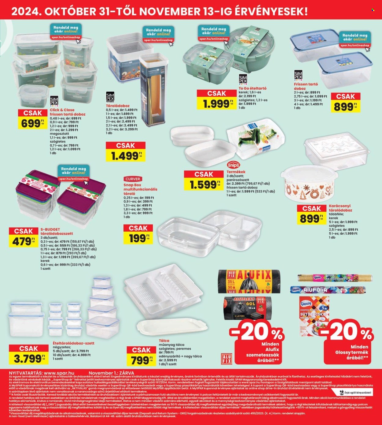 INTERSPAR akciós újságok - 2024.10.31 - 2024.11.06. Oldal 17