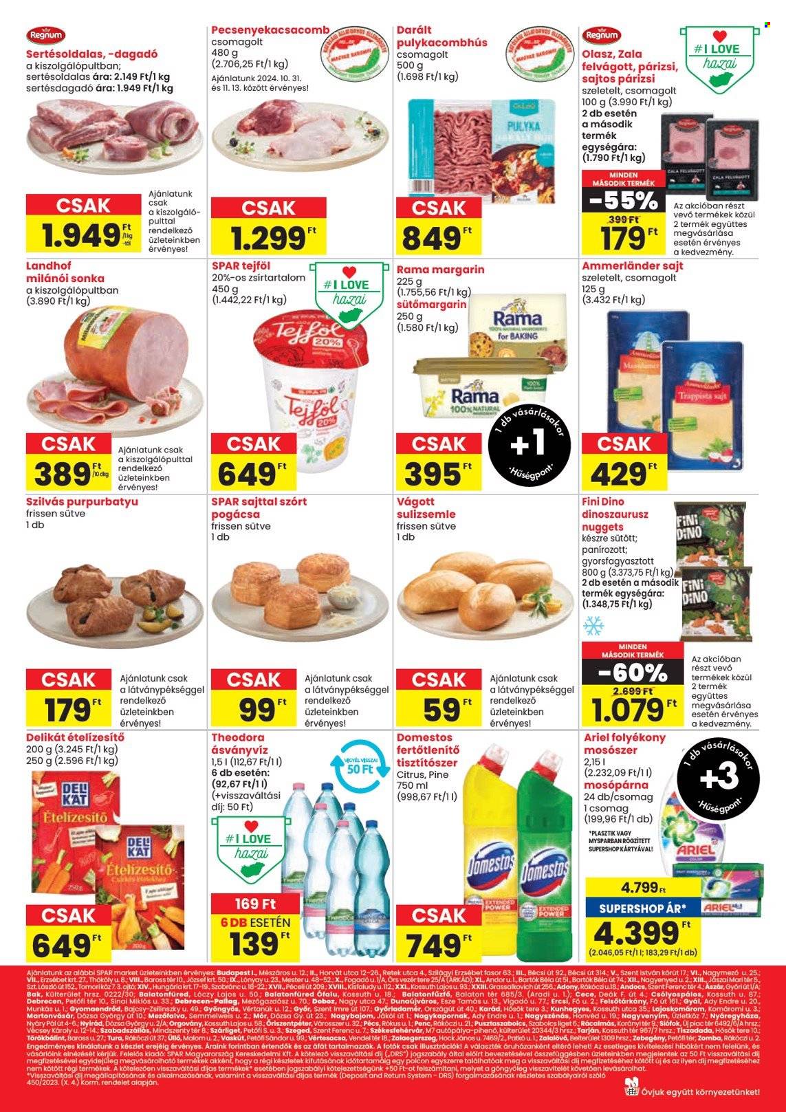 SPAR market akciós újságok - 2024.10.31 - 2024.11.06. Oldal 2