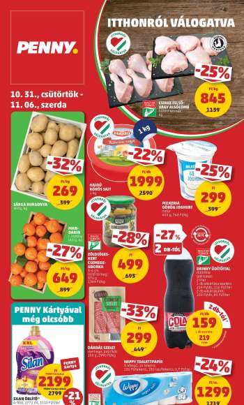 Újság Penny Market - 2024.10.31 - 2024.11.06.