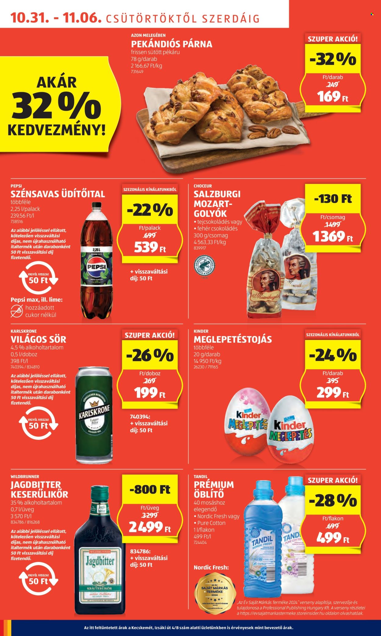 Aldi akciós újságok - 2024.10.31 - 2024.11.06. Oldal 6