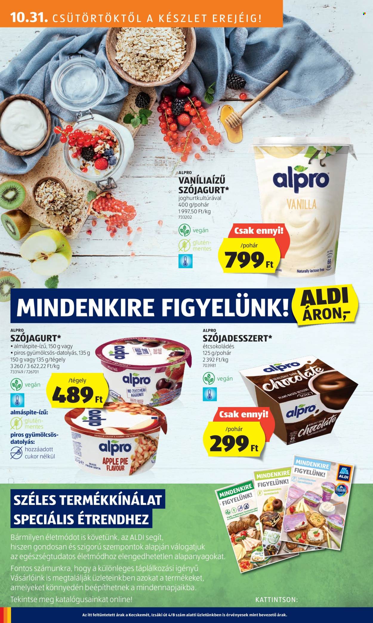 Aldi akciós újságok - 2024.10.31 - 2024.11.06. Oldal 18
