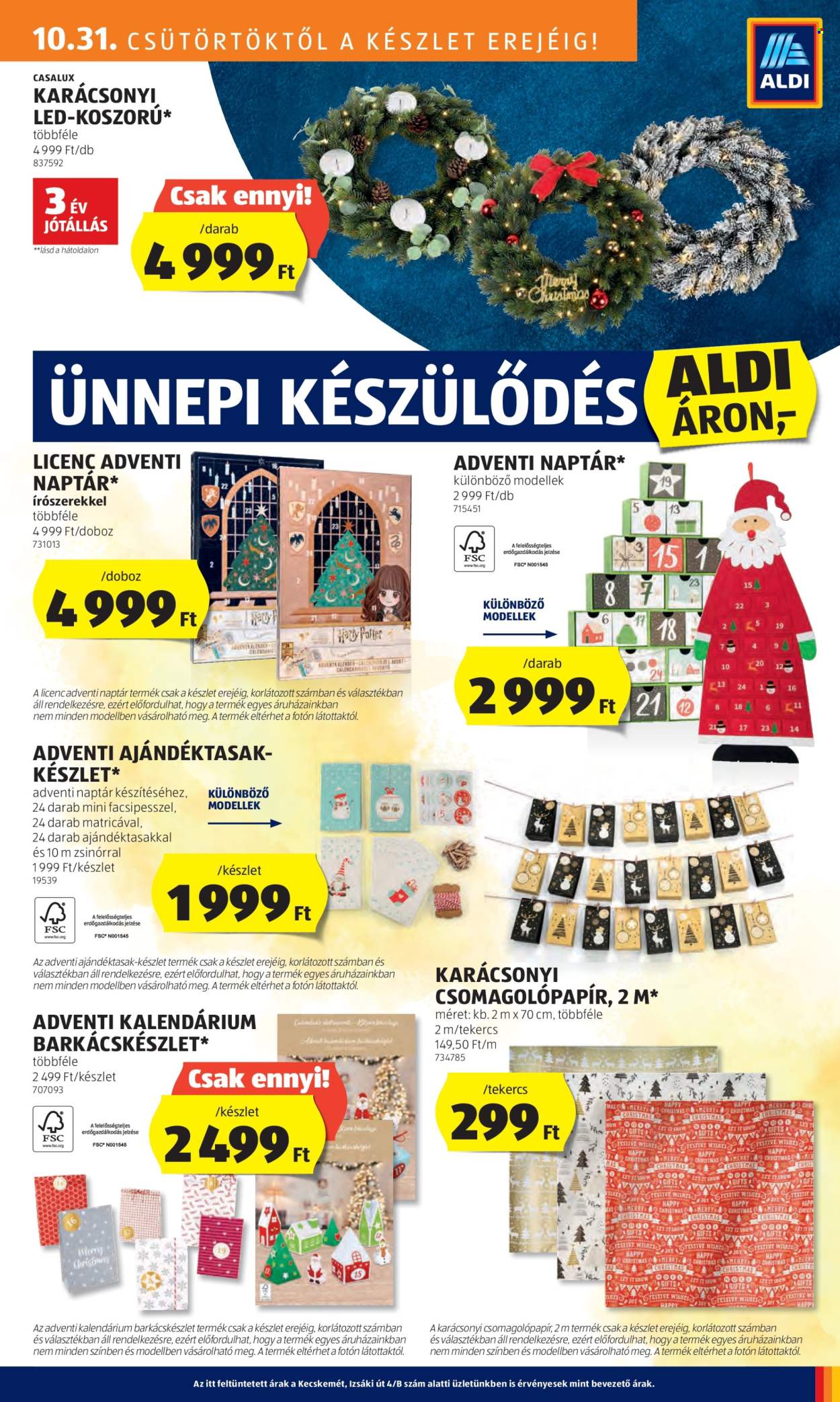 Aldi akciós újságok - 2024.10.31 - 2024.11.06. Oldal 25